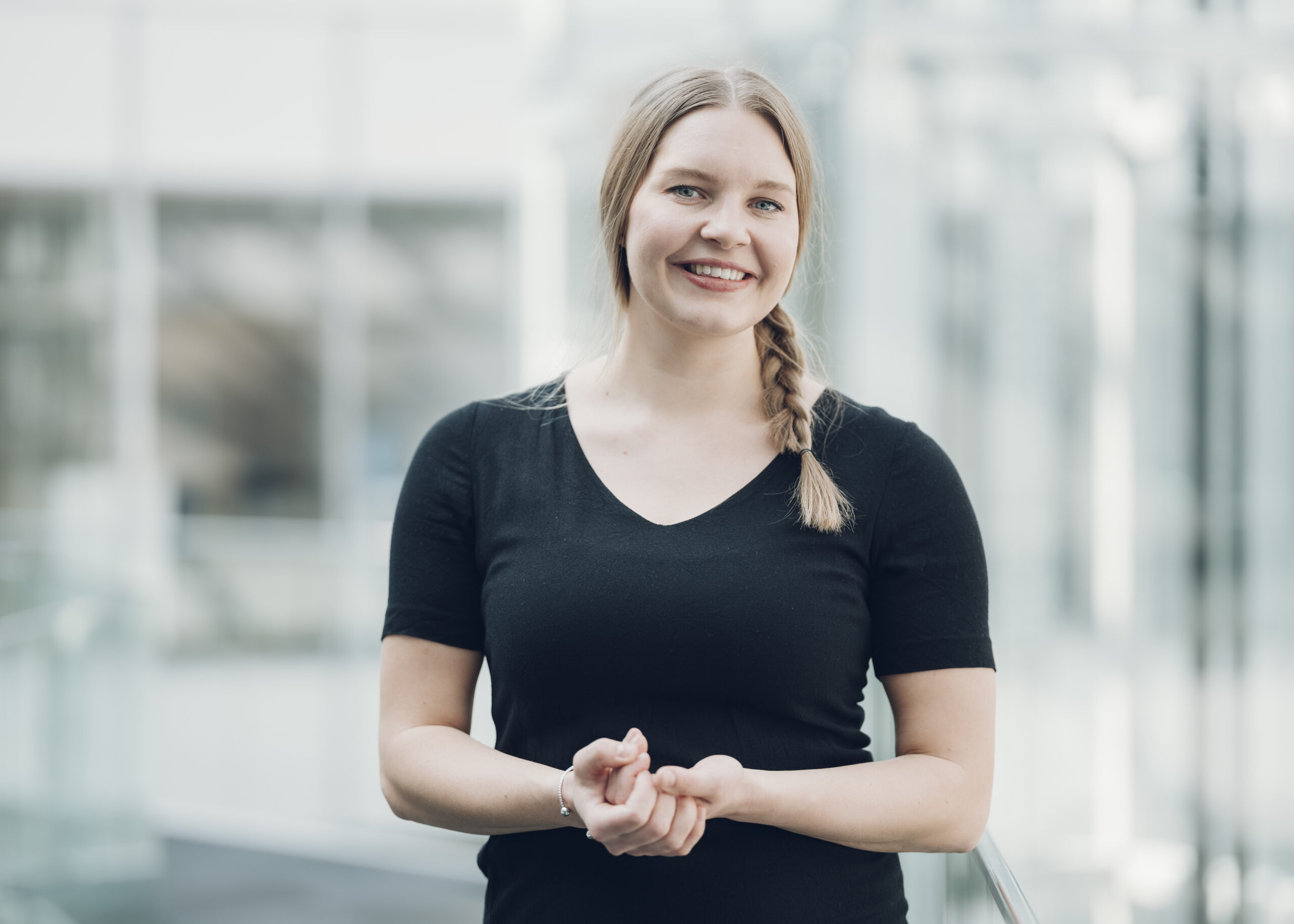 Portrett av landskapsarkitekt Guro Grimnes., Sweco Stavanger