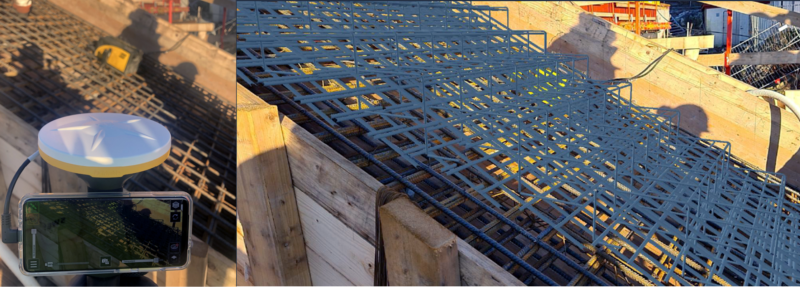 Bilde av konstruksjon på byggeplass